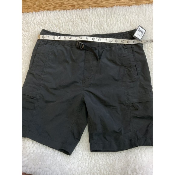 Union Native Spirit & Soul Men's Black Shorts Large Cargo Elastic waist New - Picture 3 of 10